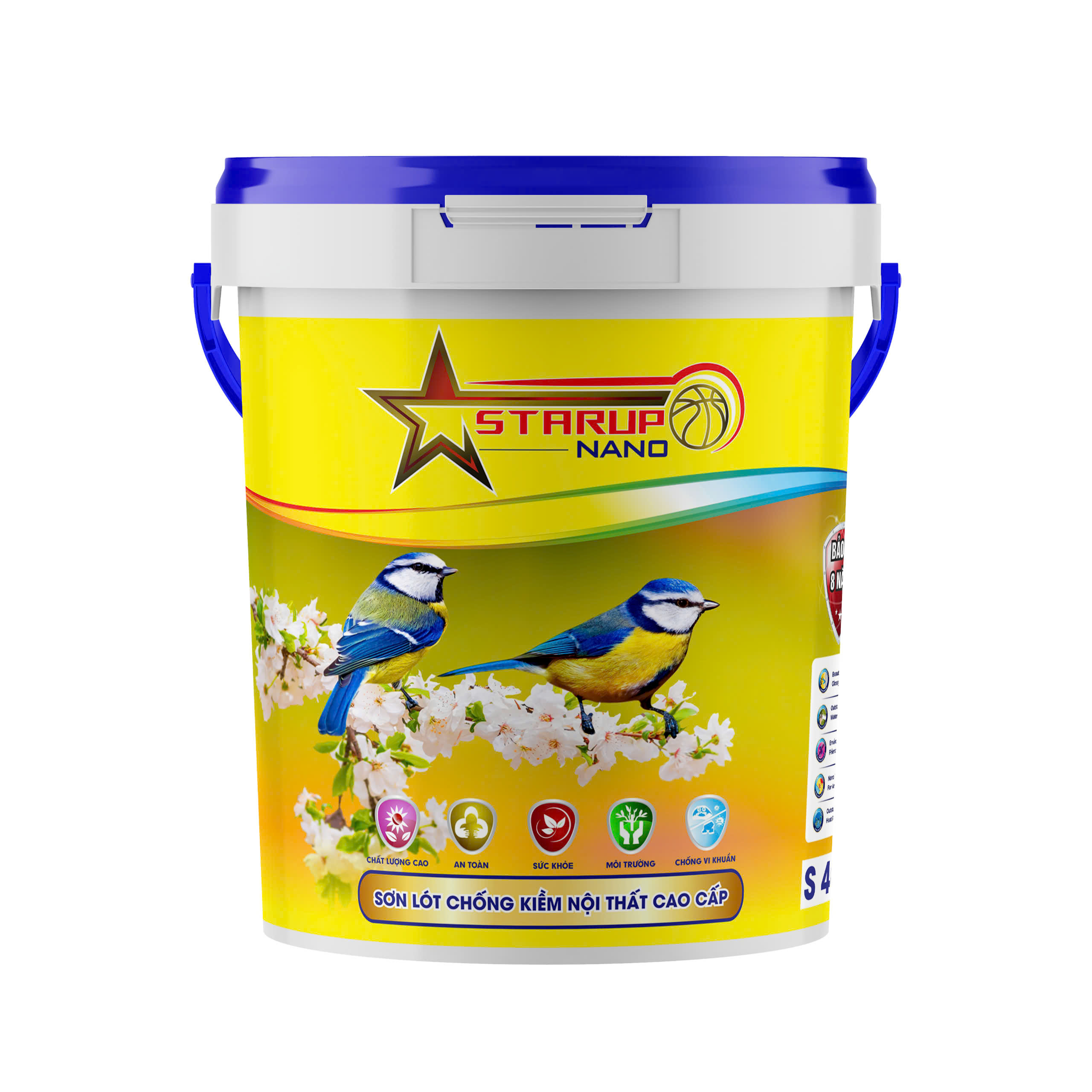 Sơn lót chống kiềm nội thất cao cấp - Sơn Starup Nano